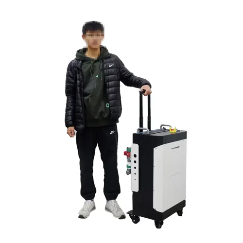 portable fiber laser cleaning machine