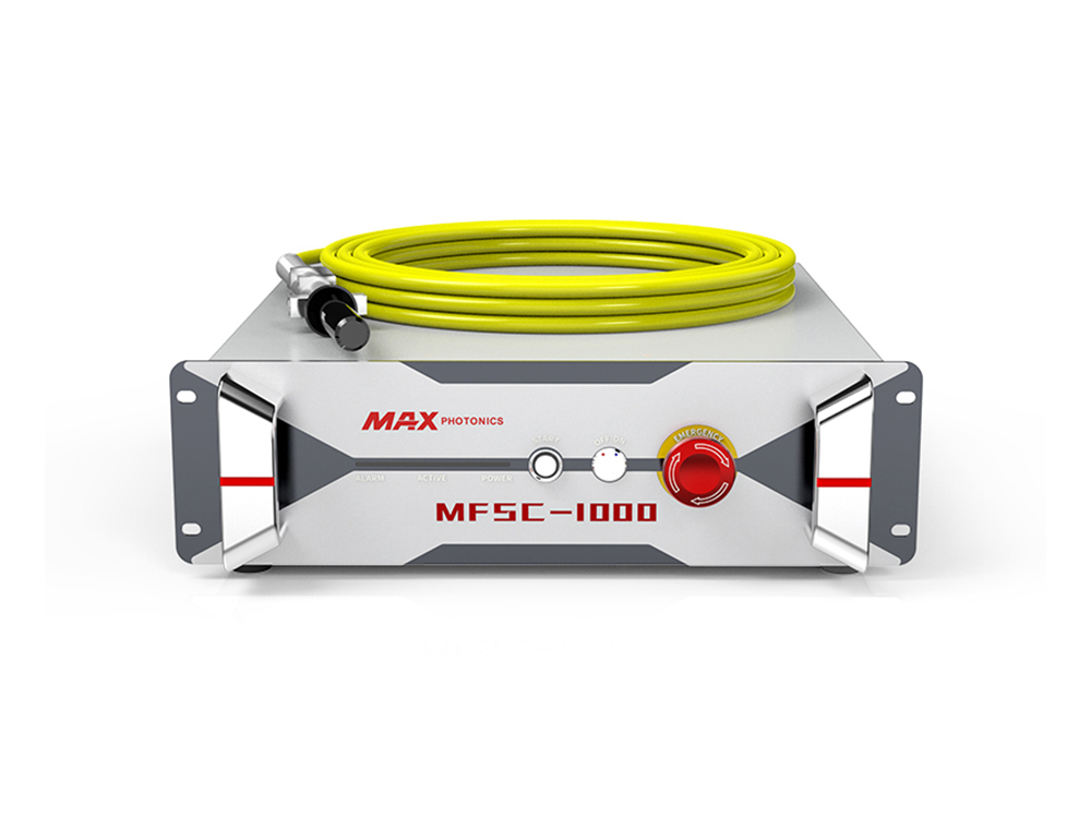 1000W MAX laser source of fiber laser cutting machine