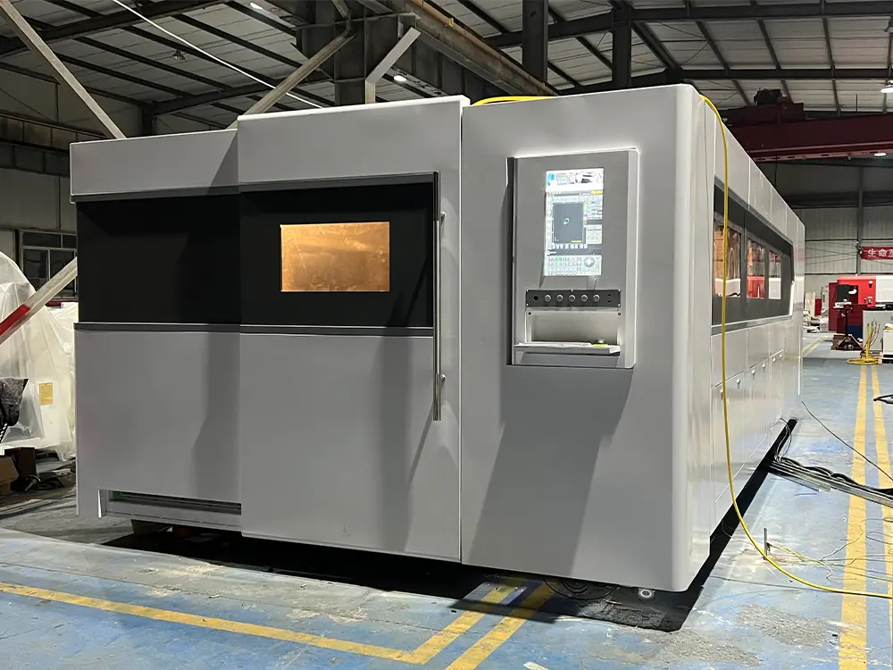 double exchange platform fiber laser cutting machine