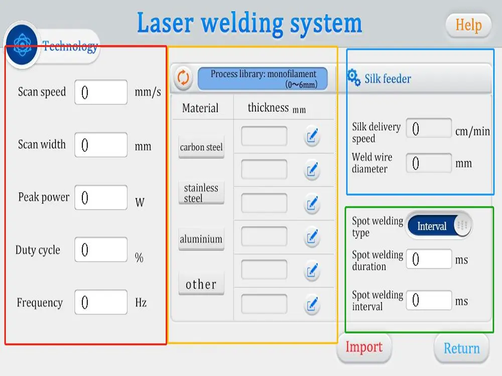 handheld laser welding machine system