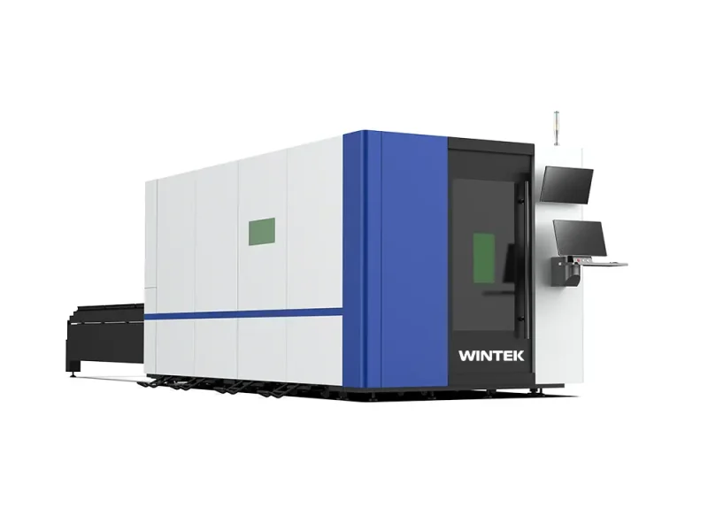 enclosed table cnc fiber laser cutting machine for sheet metal