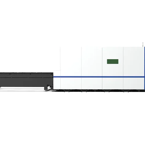 exchange platform enclosed design fiber laser cutting machine