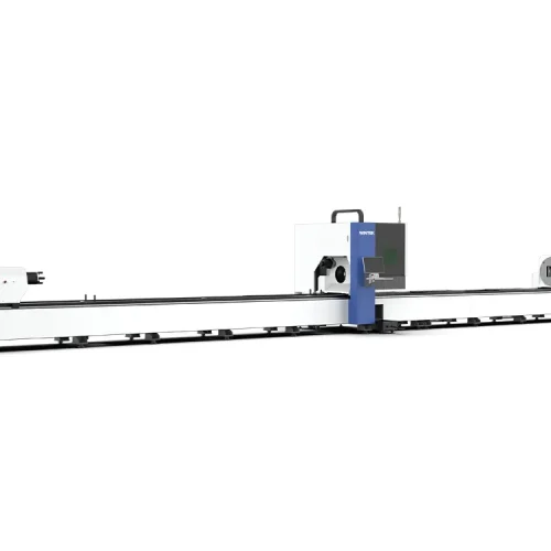 three chuck fiber laser tube cutting machine