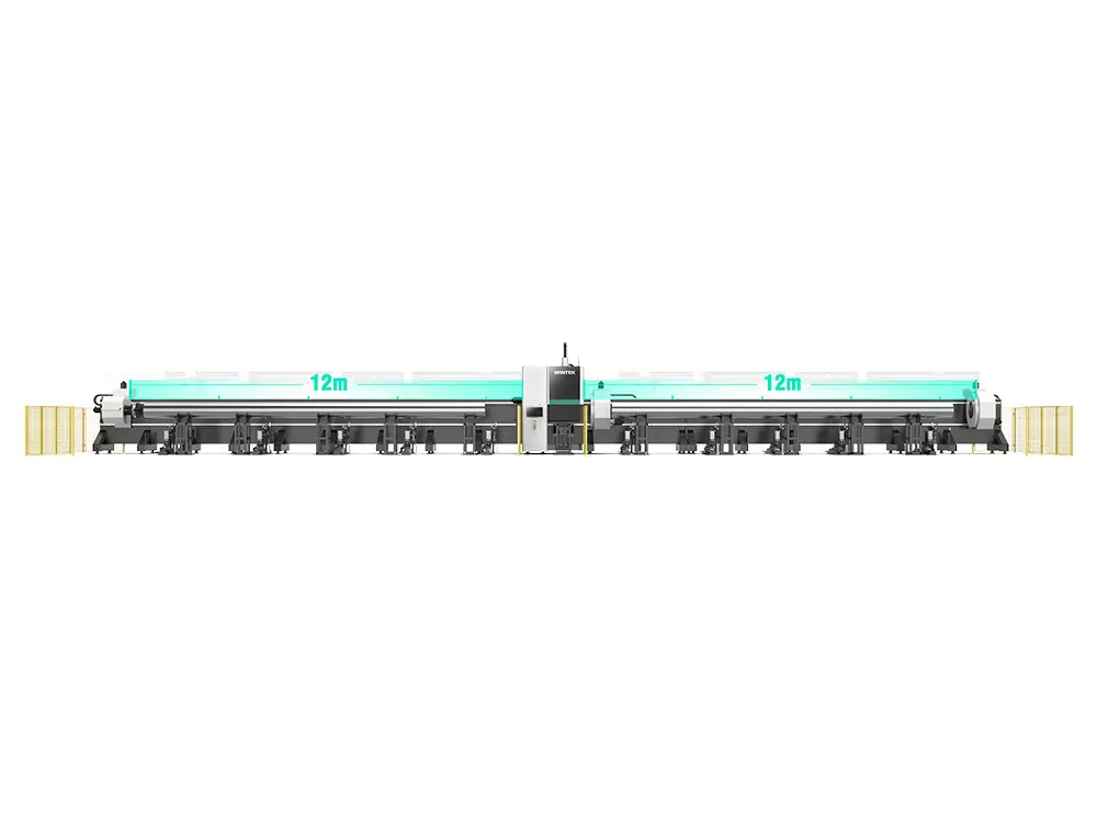 tube laser cutting machine 12m full length pipe cutting