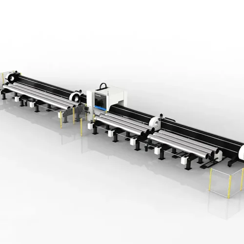 ultra-heavy four-chuck tube laser cutting machine