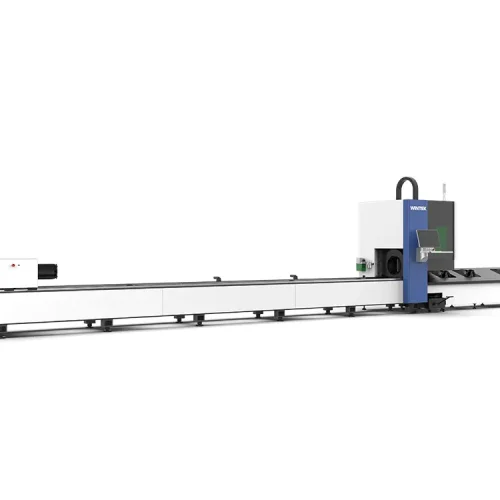 high-precision tube cutting machine with front feeder