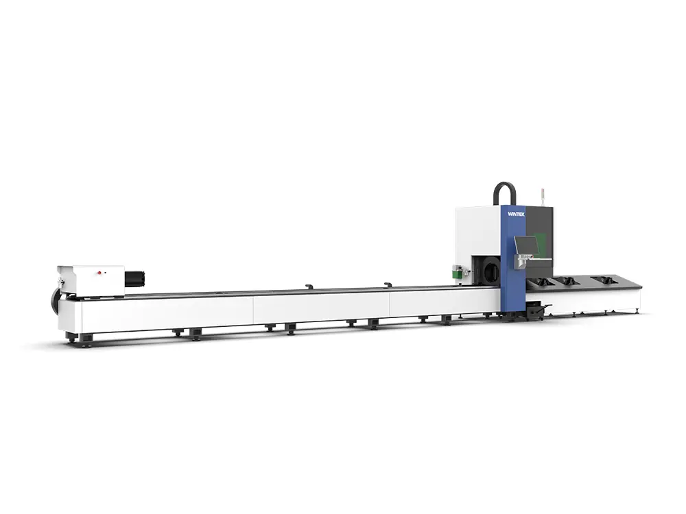 high-precision tube cutting machine with front feeder