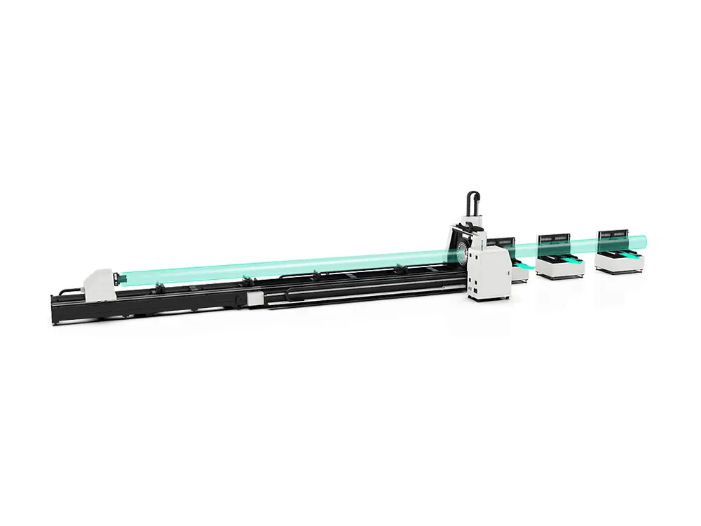 large size with follow up unloading pipe laser cutting machine
