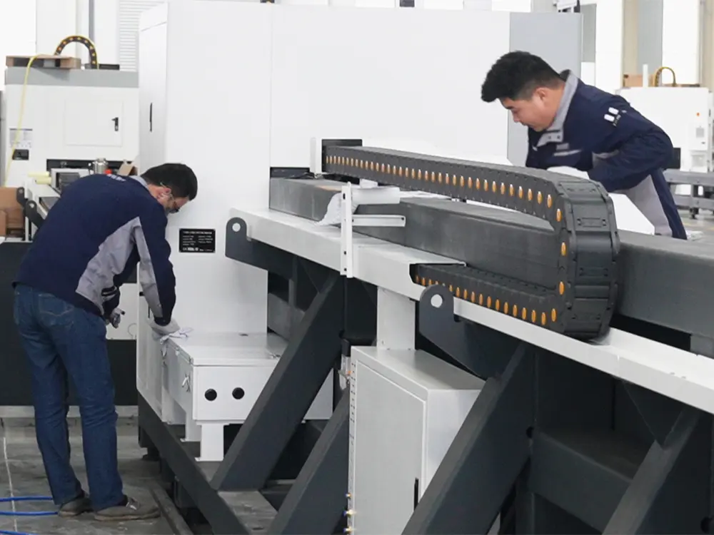 contrôle de la qualité de la machine de découpe laser à fibre cnc