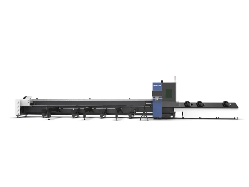 semi-automatic loading and unloading laser tube cutting machine