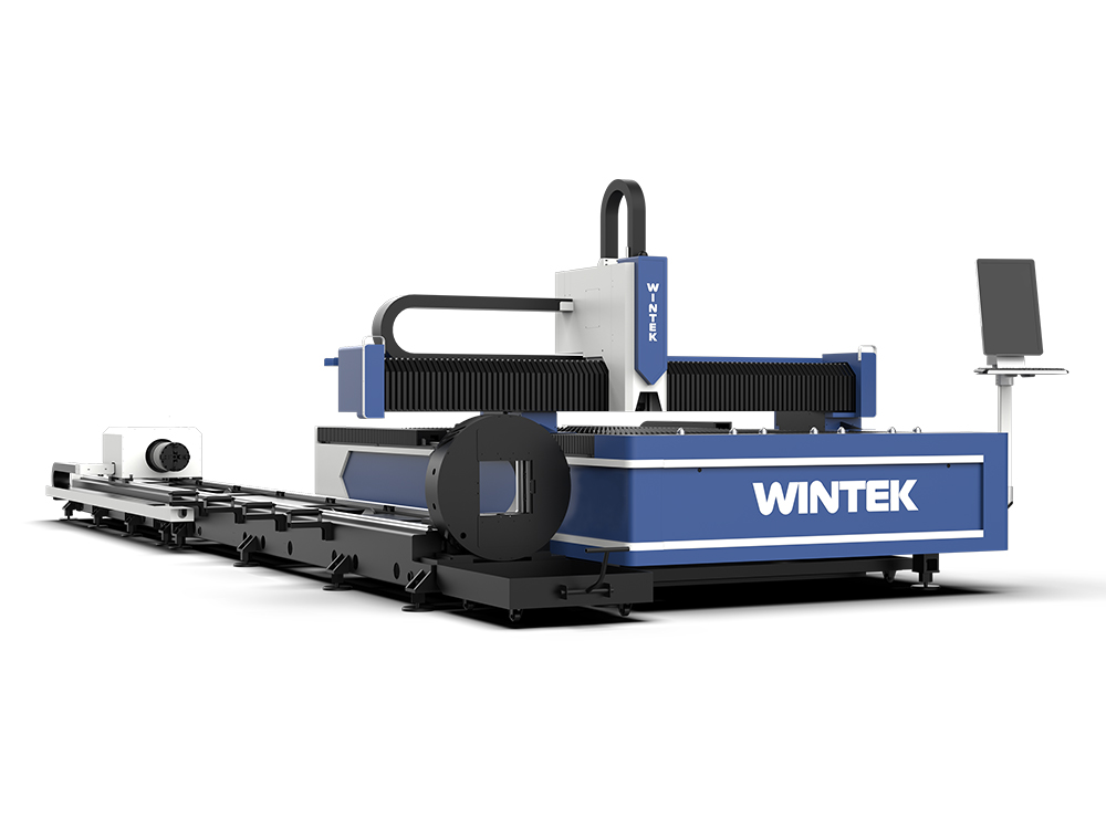 sheet and tube fiber laser cutter for metals