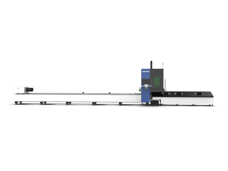 standard tube cutting machine with front feeder