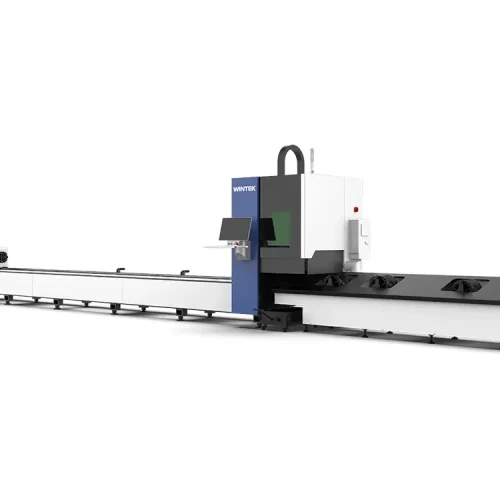 tube laser cutting machine with front feeder