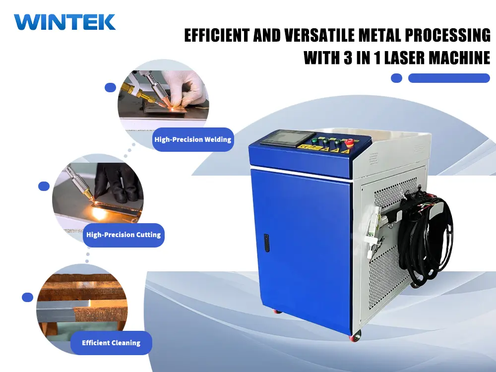3 in 1 laser machine metal processing multifunctional solutions