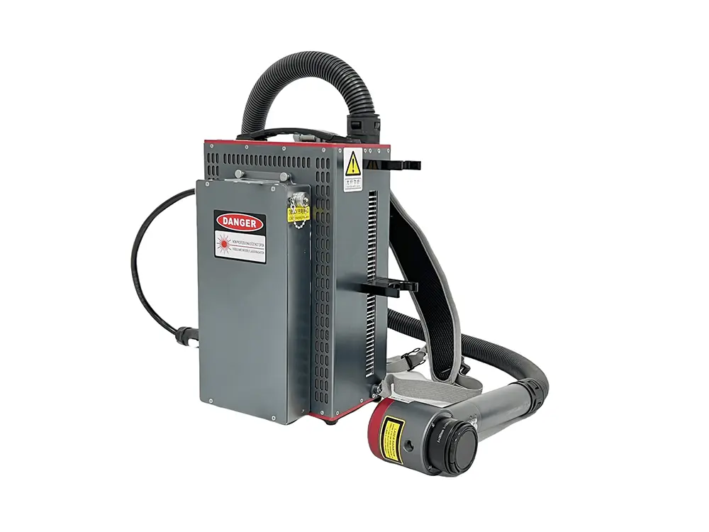 backpack pulse laser cleaning machine