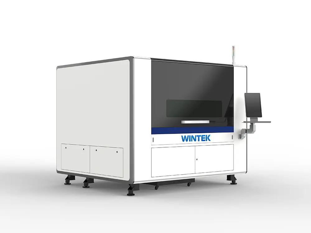 enclosed 6060 fiber laser metal cutting machine