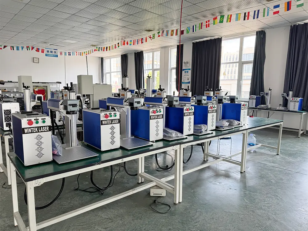 fiber laser marking machine factory