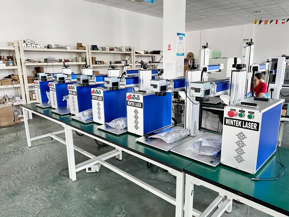laser fiber marking machine factory