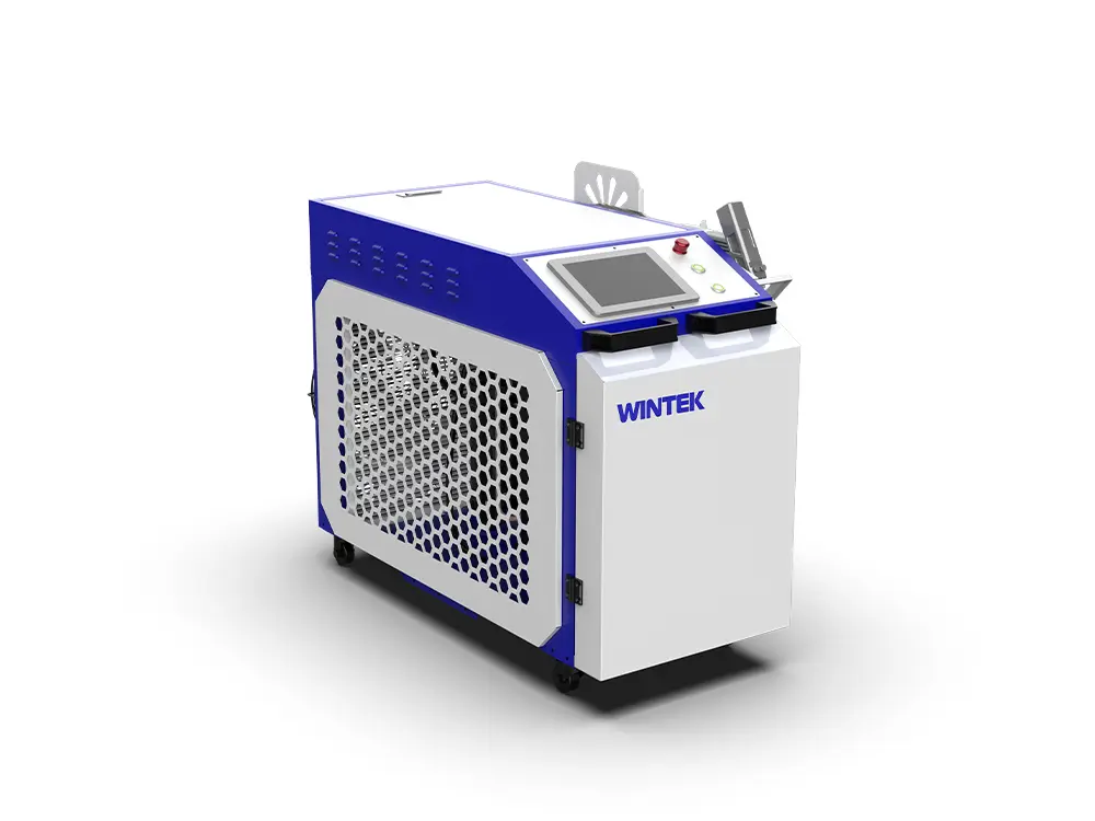 Máquina de solda a laser portátil de alta eficiência