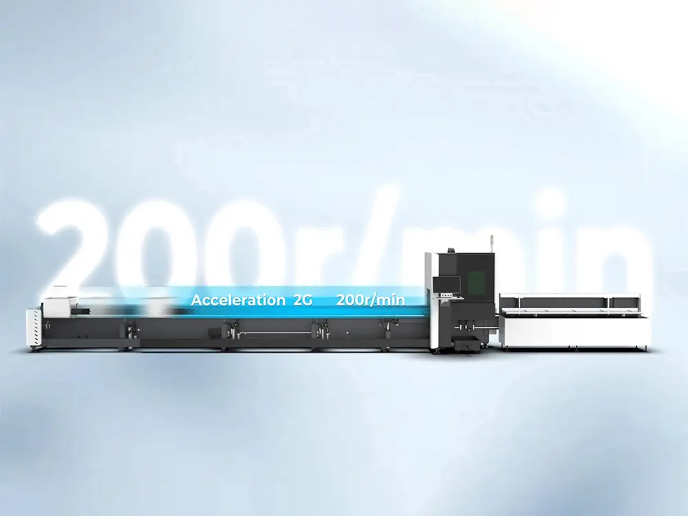 high-speed fiber laser tube cutting equipment