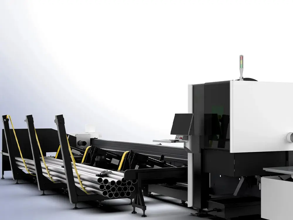 high-speed metal tube laser cutter