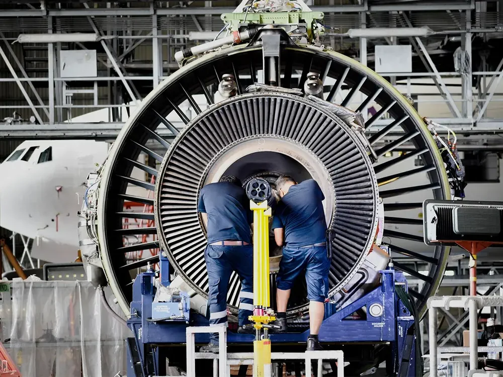 Flugzeugbauindustrie