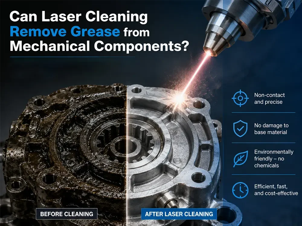 laser cleaning grease removal