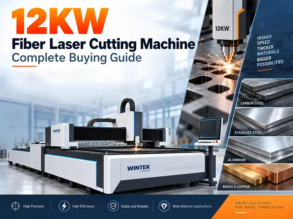 12KW fiber laser cutting machine