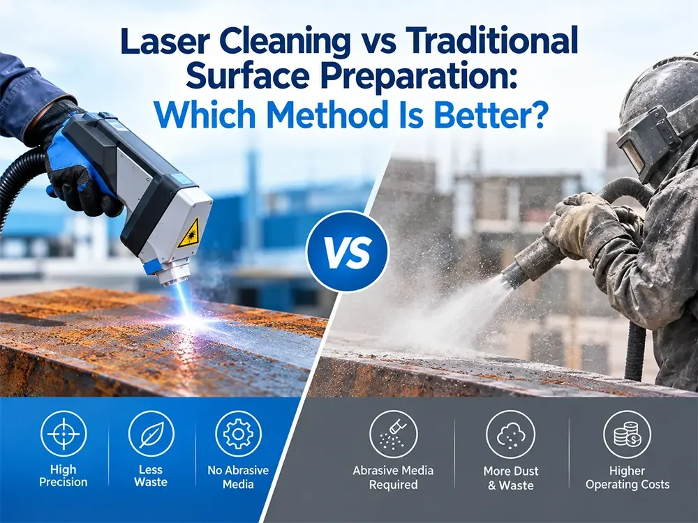 Laser Cleaning vs Traditional Surface Preparation